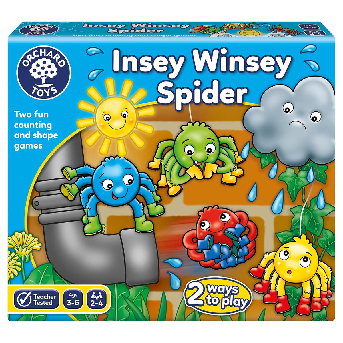 Insey Winsey Spider Board Game