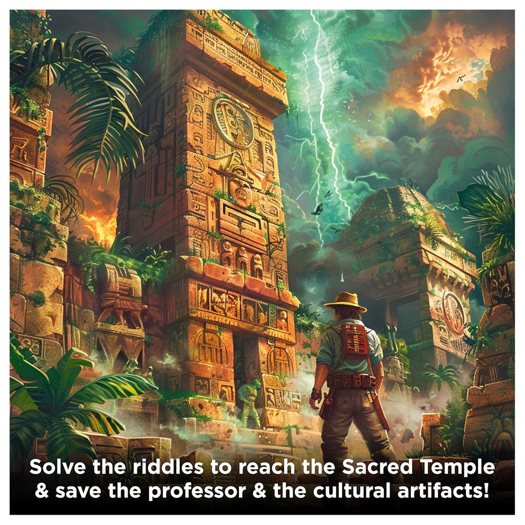 EXIT Puzzle: The Sacred Temple Board Game