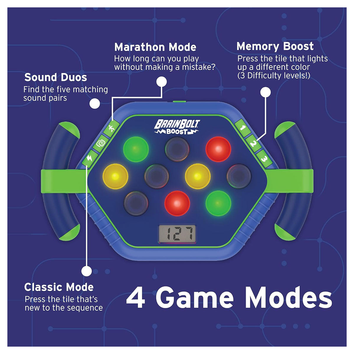 BrainBolt Boost Memory Game
