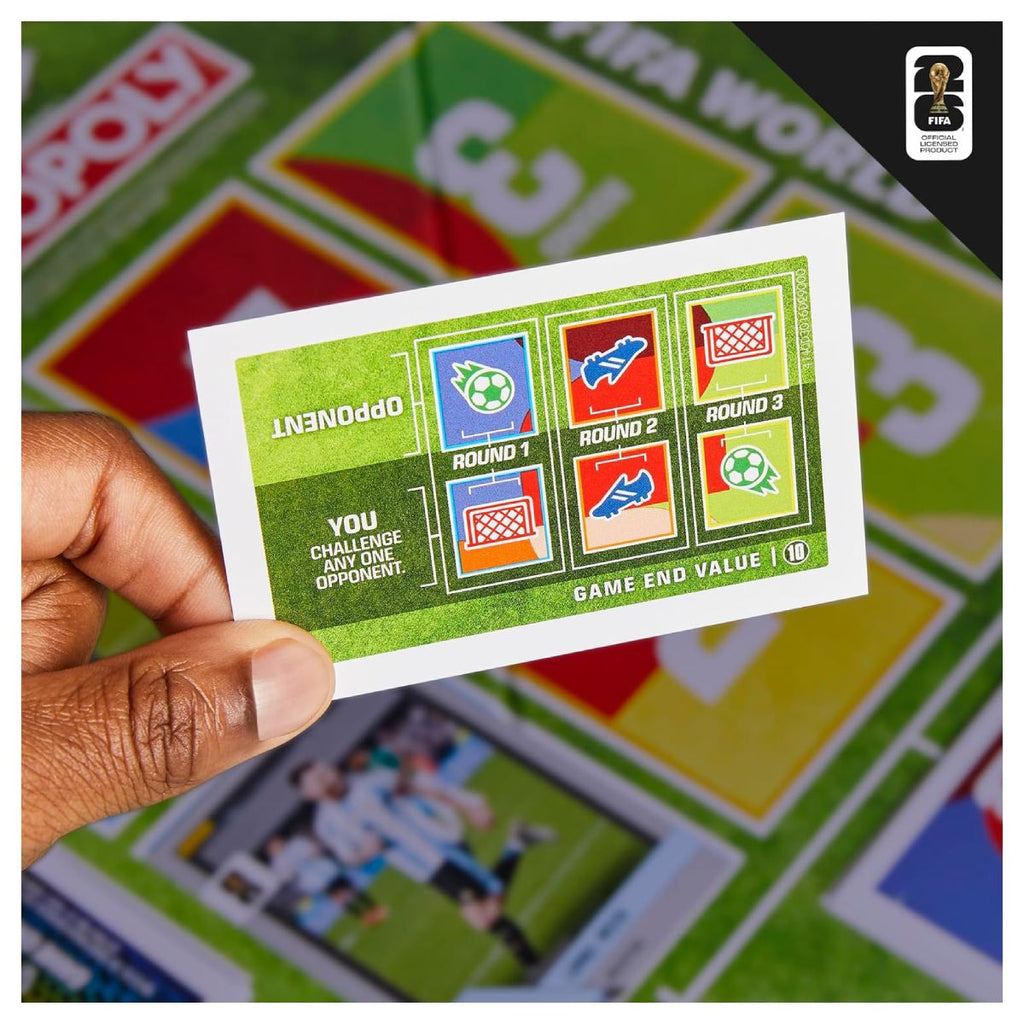 Monopoly FIFA World Cup game 2 to 6 players age 8 plus