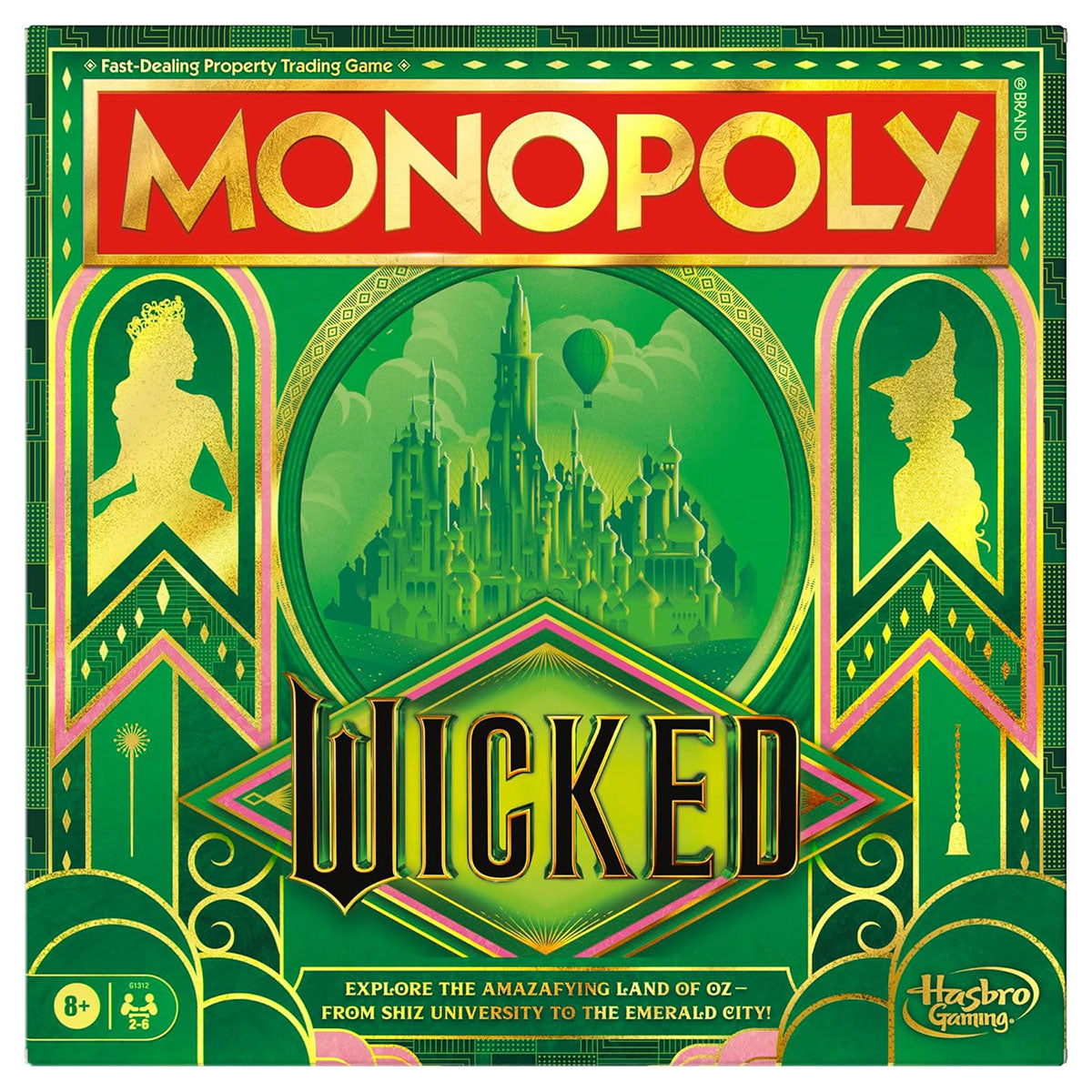 Monopoly Board Game Wicked Edition