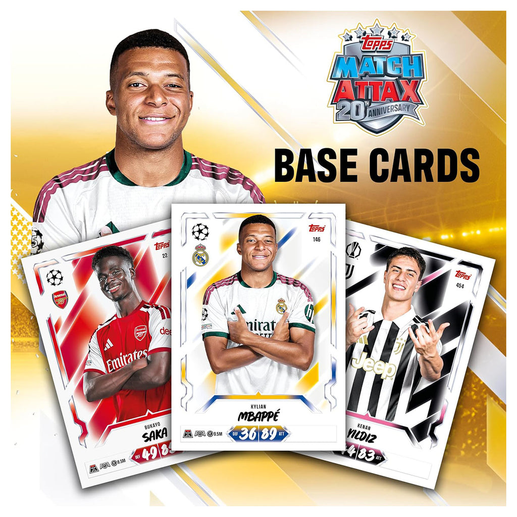 Topps Match Attax 20th Anniversary Trading Card Game UCC 2026/27 Record Breakers Mega Tin #3