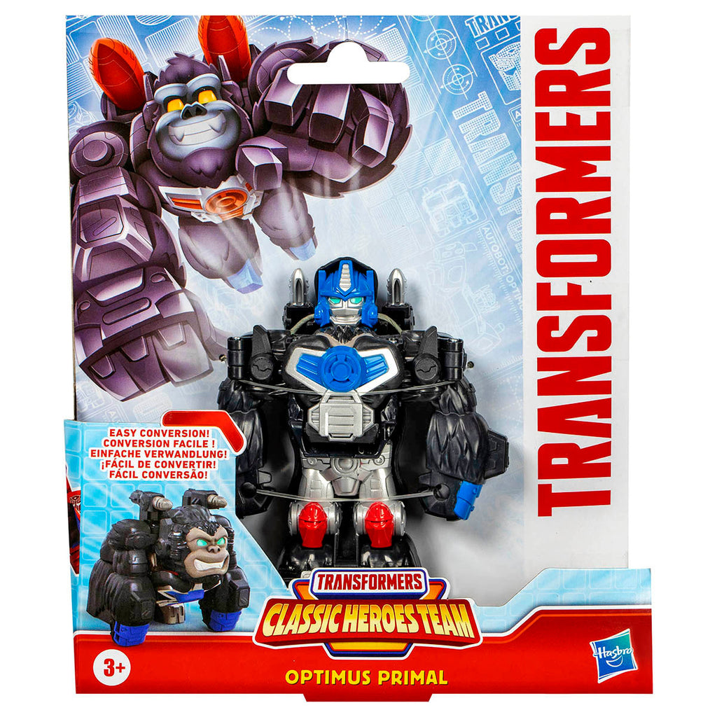 Transformers Classic Heroes Team: Autobot Optimus Primal Figure 