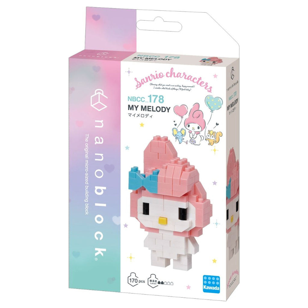 Nanoblock Sanrio Characters: My Melody Micro-Sized Building Set