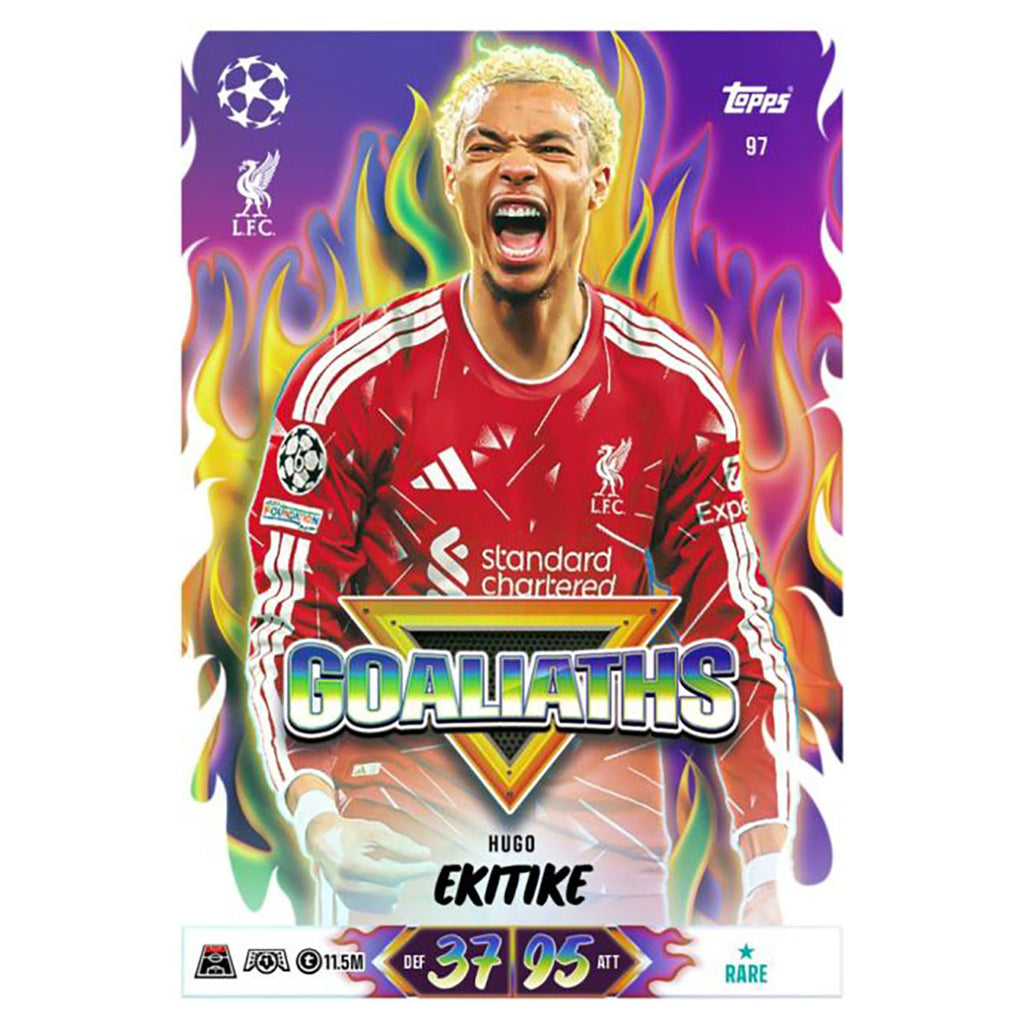 Topps Match Attax 20th Anniversary Trading Card Game UCC 2026/27 Single Packet