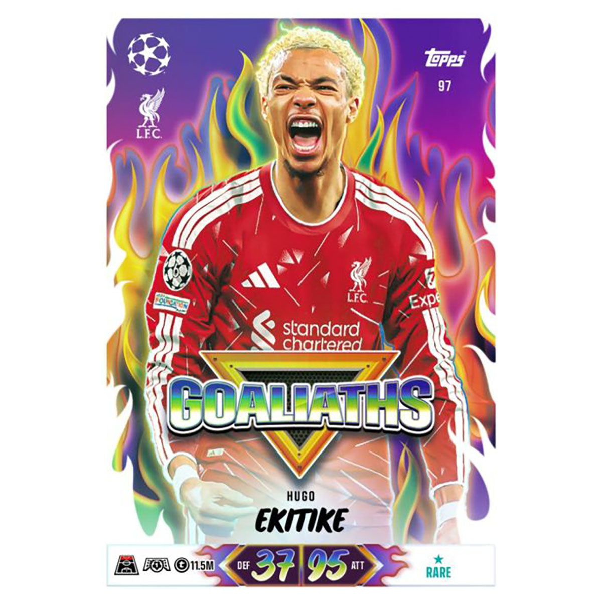 Topps Match Attax 20th Anniversary Trading Card Game UCC 2026/27 Single Packet