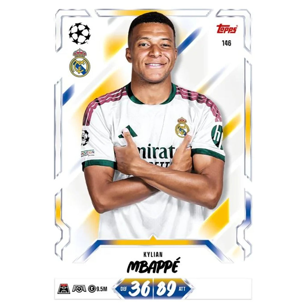 Topps Match Attax 20th Anniversary Trading Card Game UCC 2026/27 Single Packet