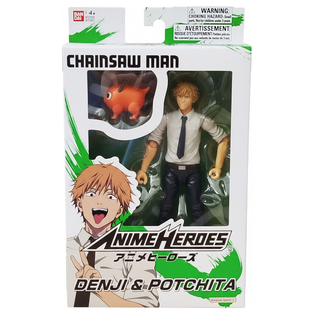 Anime Heroes Denji & Pochita Figures