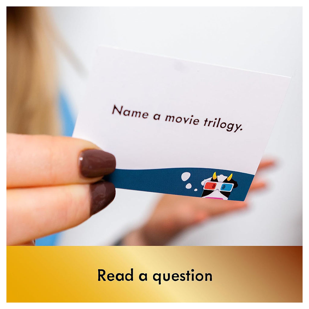 Herd Moosic and Moovies team guessing game in play