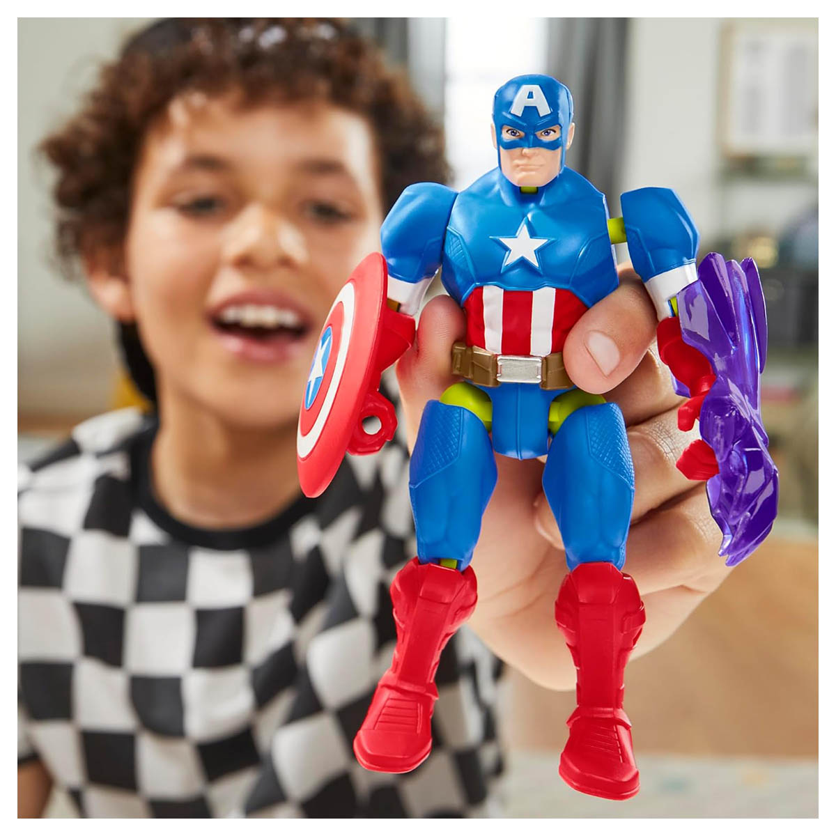 MixMashers Marvel Captain America Action Figure