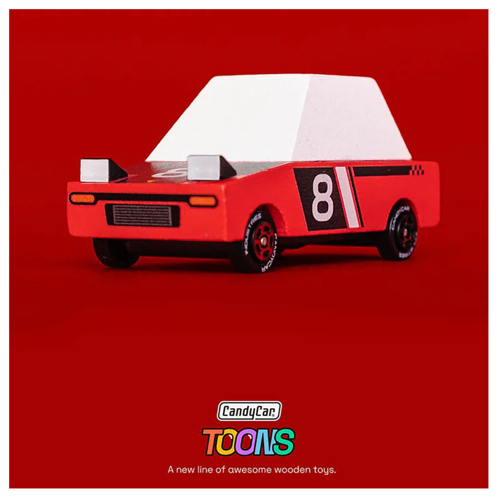 CandyCar Toons Hachigo Red Racer Car