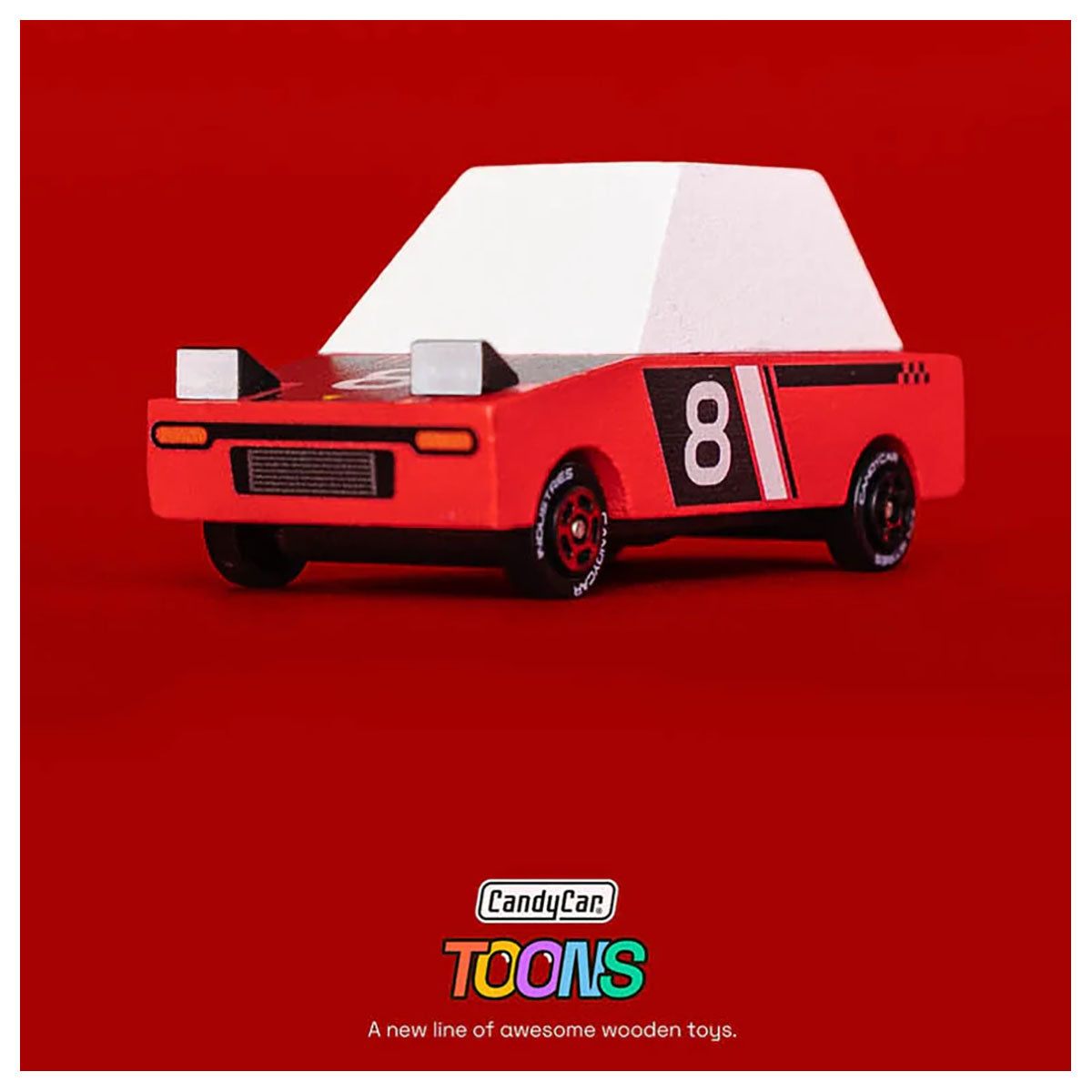 CandyCar Toons Hachigo Red Racer Car