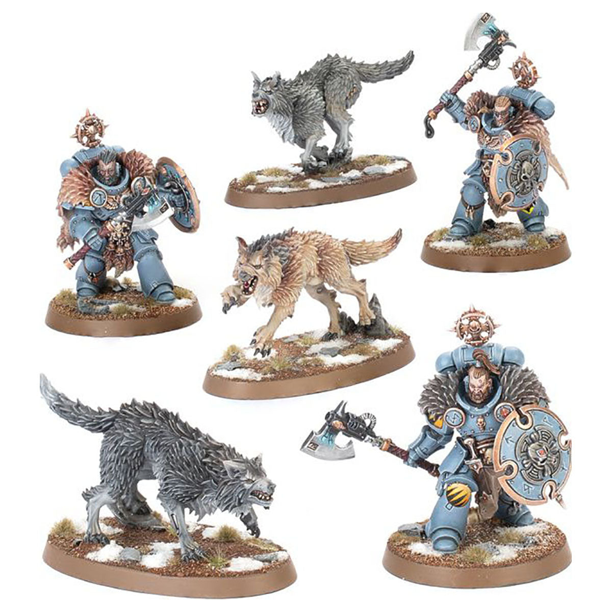 Space Wolves: Wolf Guard Headtakers Warhammer 40k