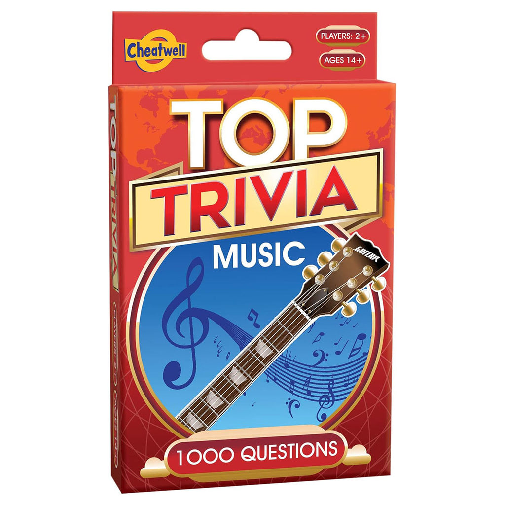 Top Trivia Music Quiz Cards