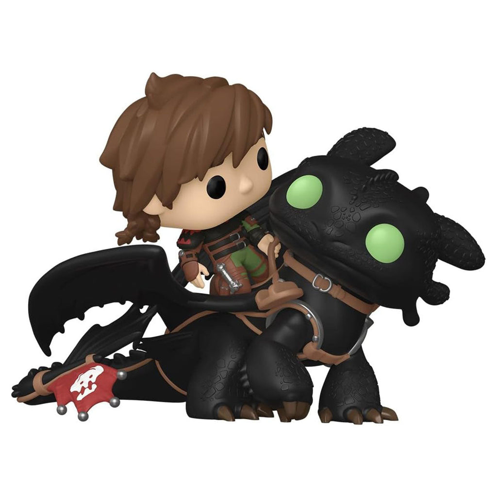 Funko Pop! Rides: How to Train Your Dragon 2: Hiccup with Toothless Deluxe Vinyl Figure #123 