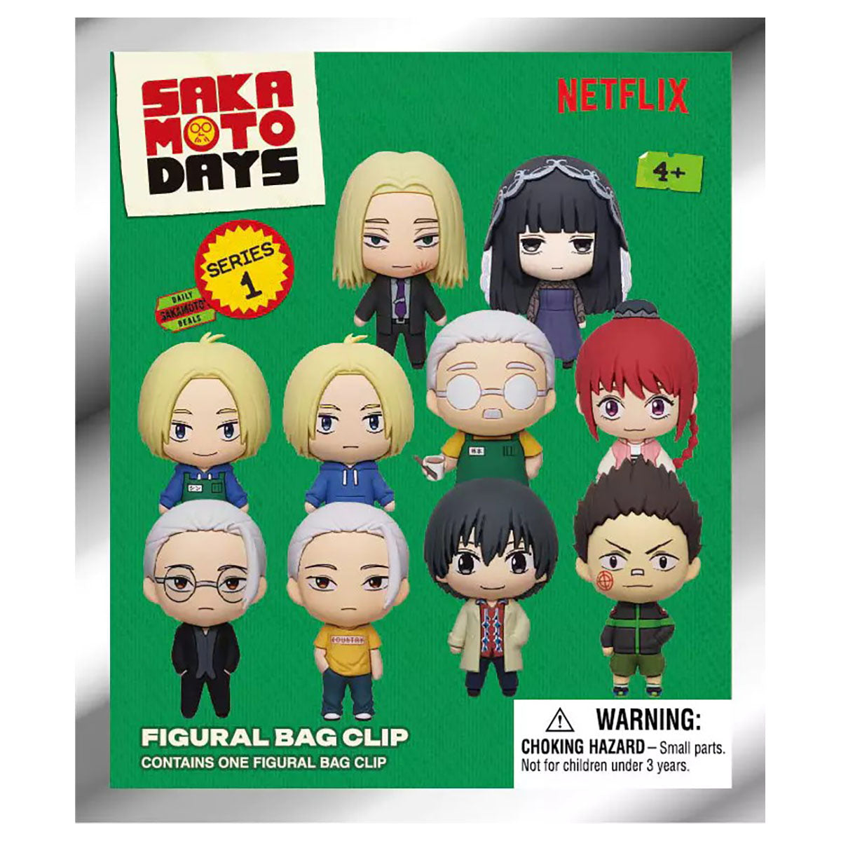 Sakamoto Days Series 1 Bag Clips