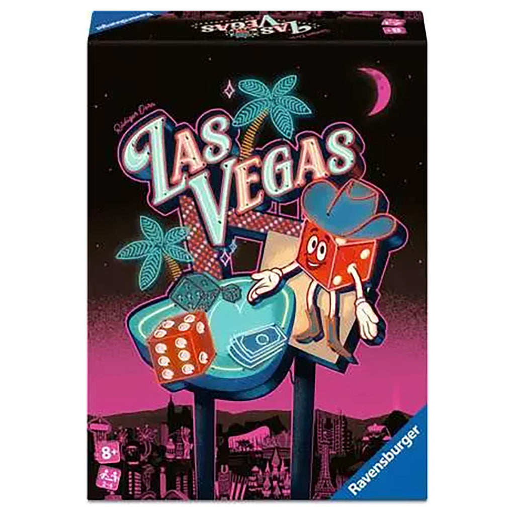 Las Vegas Party Game board game Ravensburger dice game box