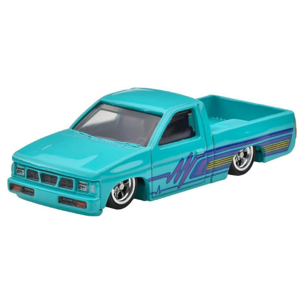 Hot Wheels Premium Car Culture: 1975 Datsun Sunny Truck (B120) and Custom '93 Nissan Hardbody (D21) Cars