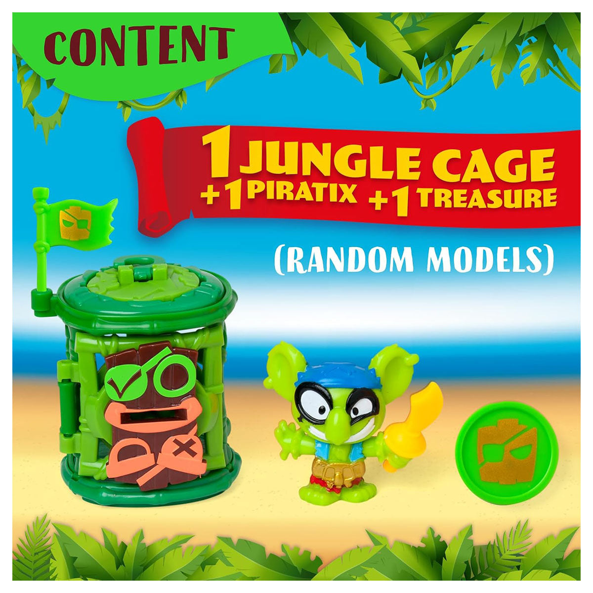 Piratix Crazy Jungle Set (styles vary)