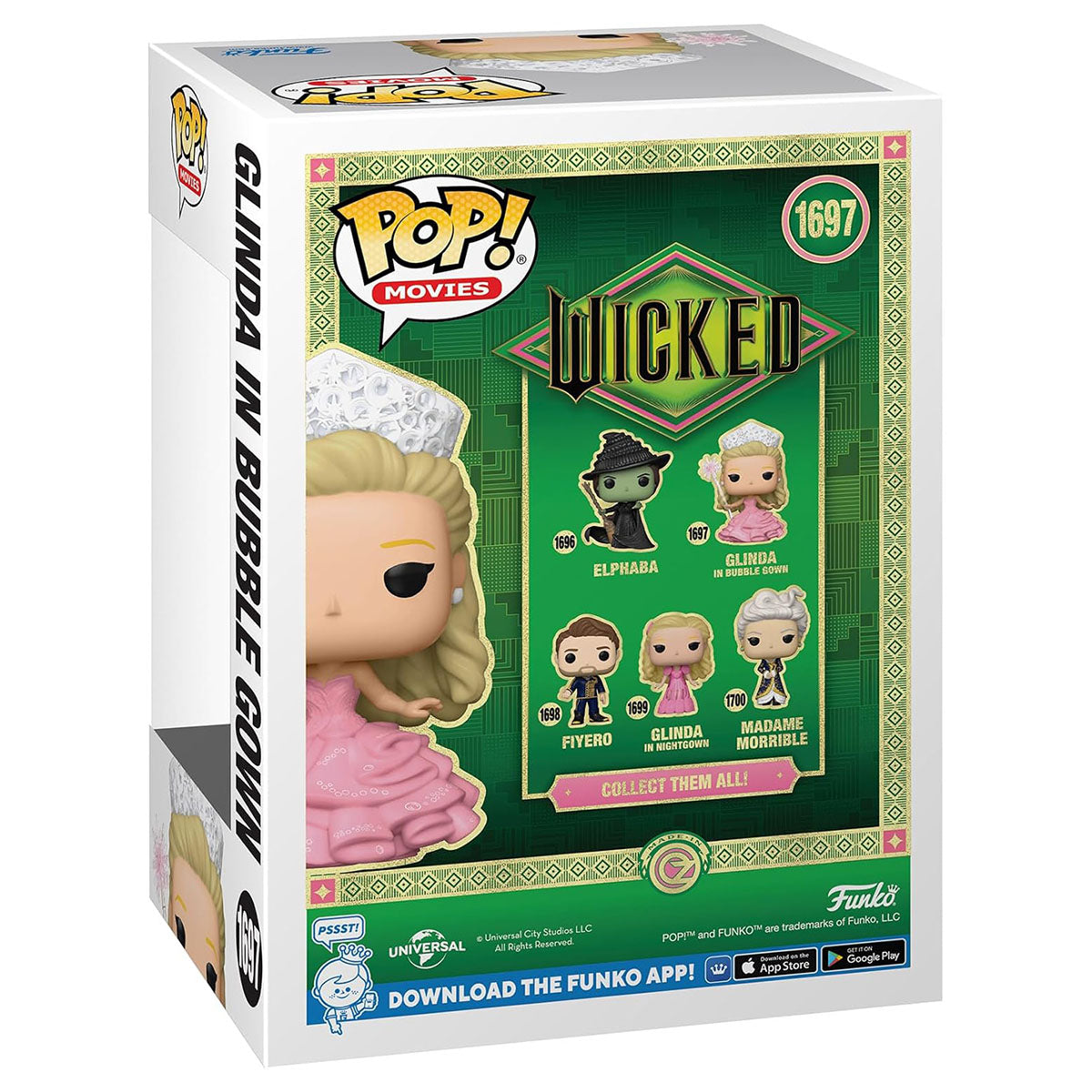 Funko Pop! Movies: Wicked: Glinda Vinyl Figure #1697