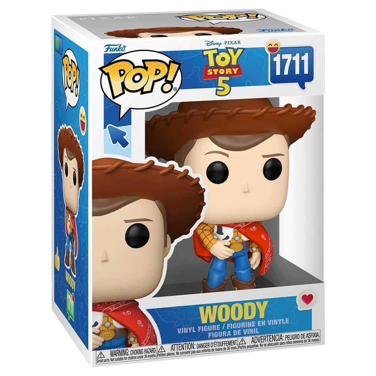 Funko POP! Toy Story 5: Woody Vinyl Figure