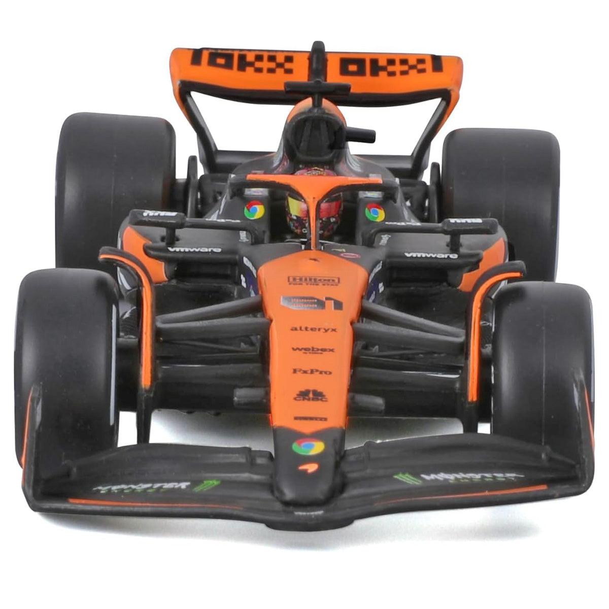 Bburago McLaren F1 MCL38 Monaco Grand Prix 2024 Oscar Piastri 1:43 Race Car