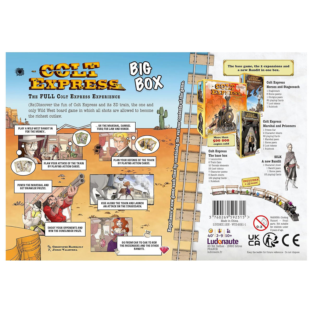 Colt Express Big Box Edition Board Game