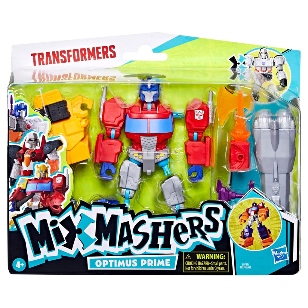 MixMashers Deluxe Transformers Optimus Prime Action Figure