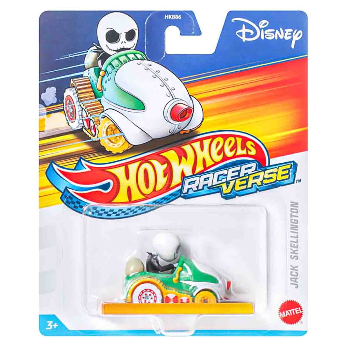 Hot Wheels Racer Verse: Disney The Nightmare Before Christmas: Jack Skellington Vehicle
