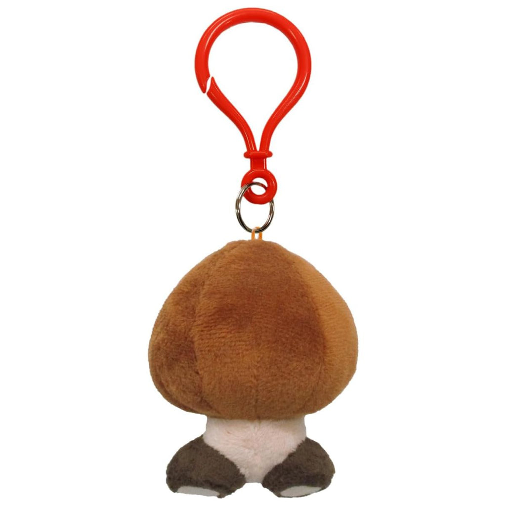 Goomba Soft Toy Key Ring Super Mario