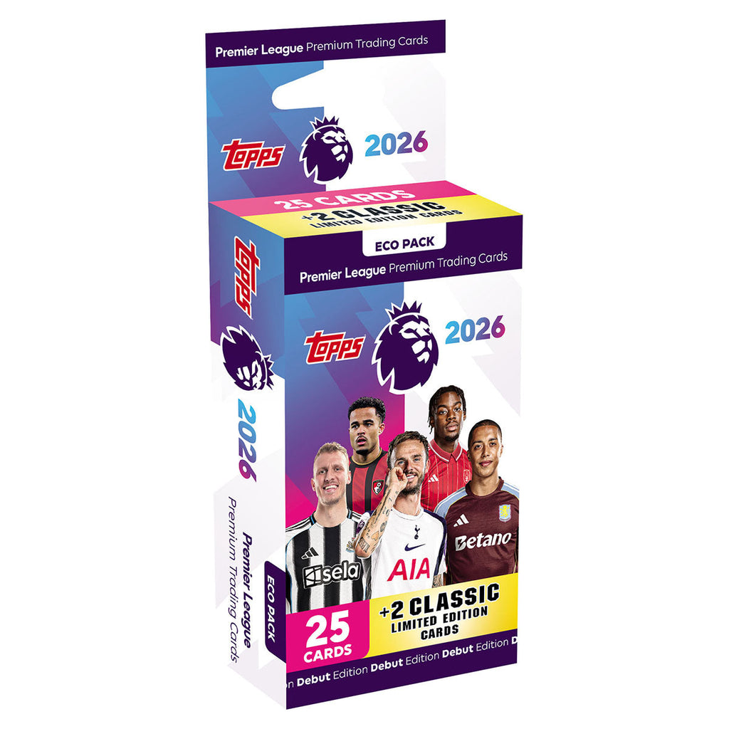 Topps Premier League 2025/26 Premium Trading Cards Mega Eco Pack