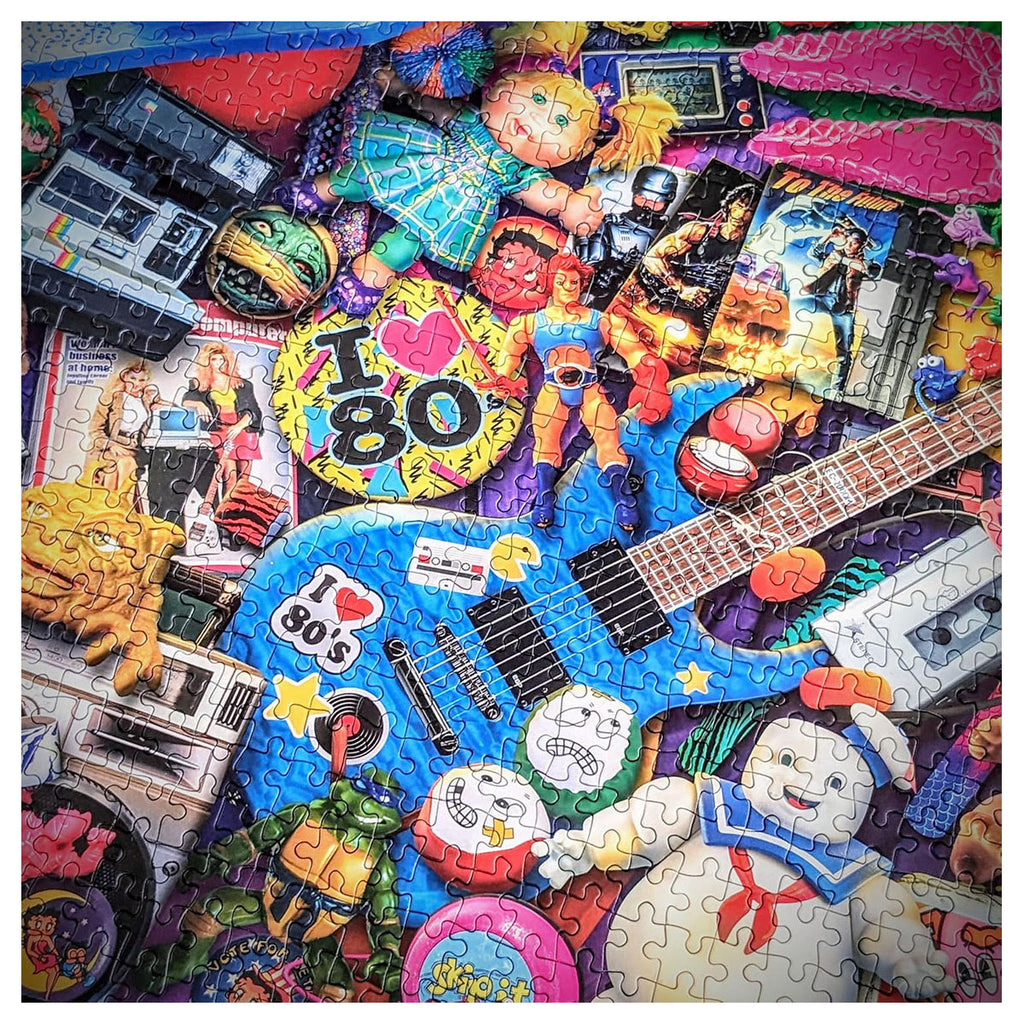 Gibsons We Love the 80's 1000 Piece Jigsaw Puzzle