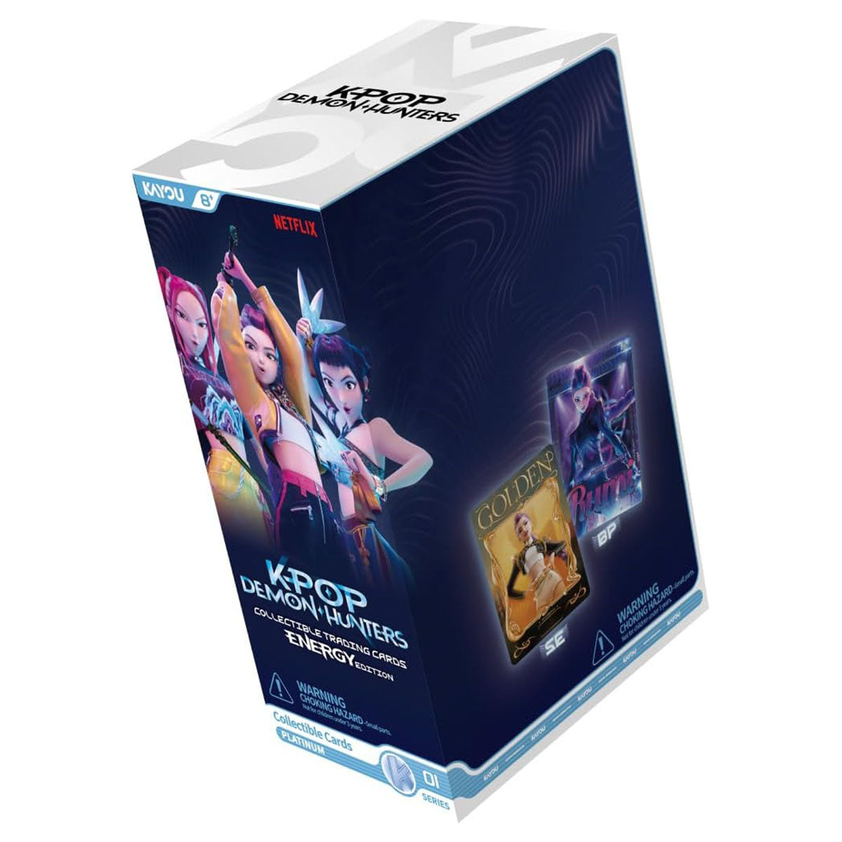 K-POP Demon Hunters Collectible Trading Cards Energy Edition Foil Series 1B Booster Box (12 Pack)