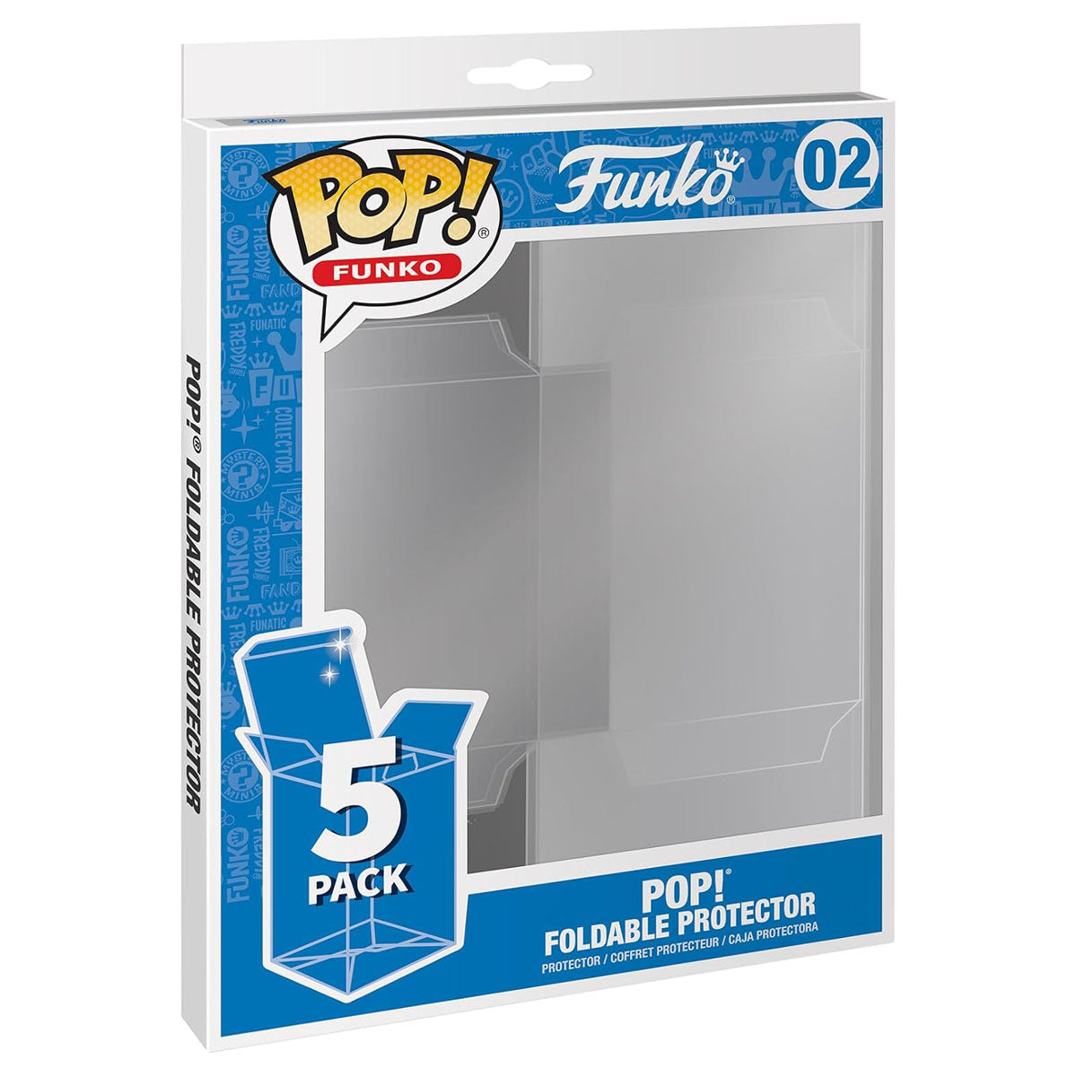 Funko POP! Protector: 5Pk Foldable Pop Protector (Non-Uv)
