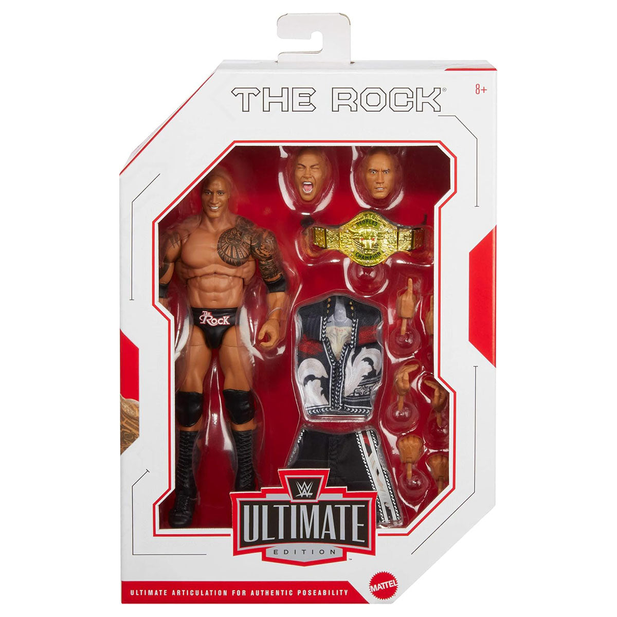 WWE Ultimate Edition Wave 25 The Rock 6" Figure