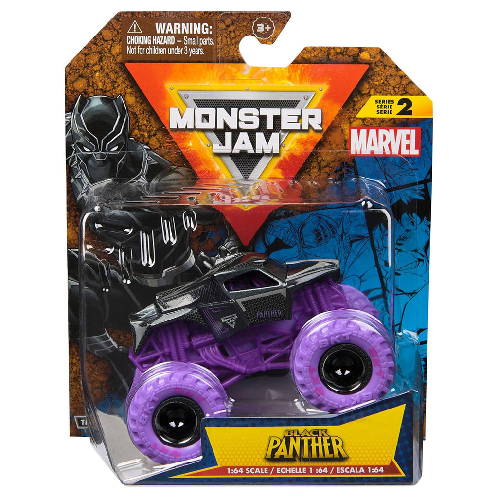 Monster Jam 1:64 Series 4 Marvel Black Panther