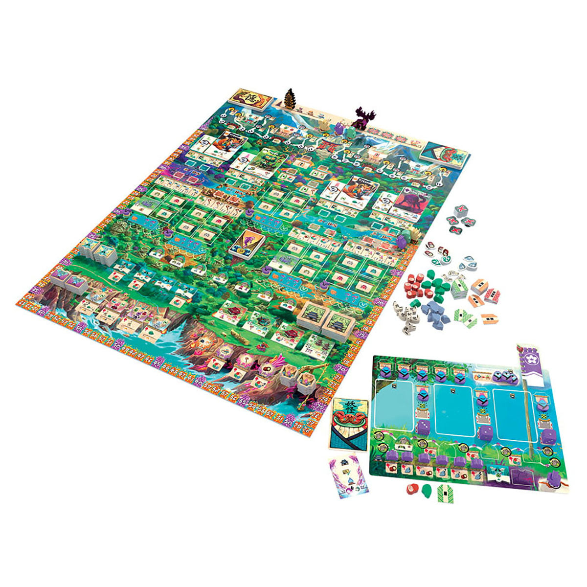 Bitoku - Mythic Spirit-Realm Strategy Board Game for 1-4 Players