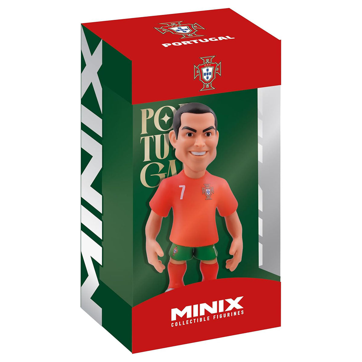 Minix Portugal Cristiano Ronaldo Collectible 12cm Figurine