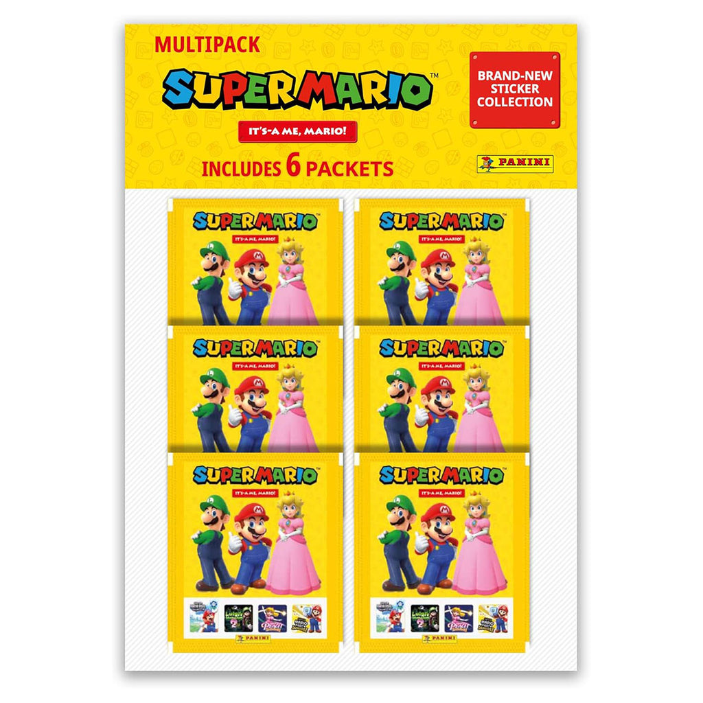 Panini “It’s-a Me Mario!” Multipack display
