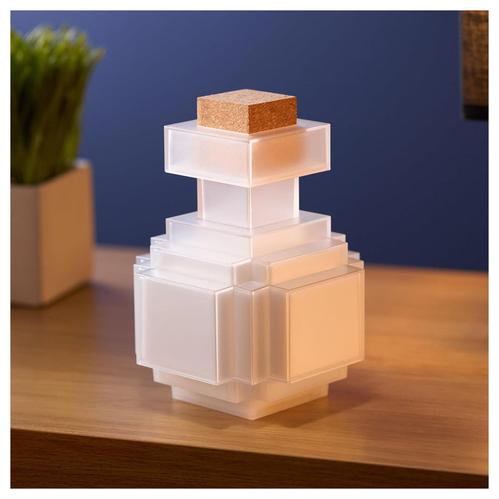 Minecraft Potion Bottle Illuminating Collector Replica Lamp
