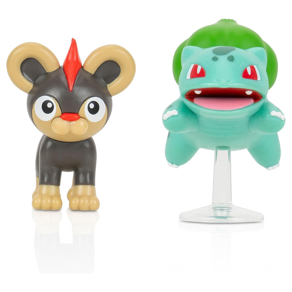 PokÃ©mon Litleo & Bulbasaur Battle Figure Pack