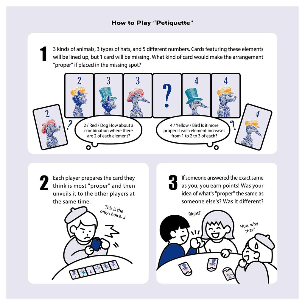 Petiquette Card Game