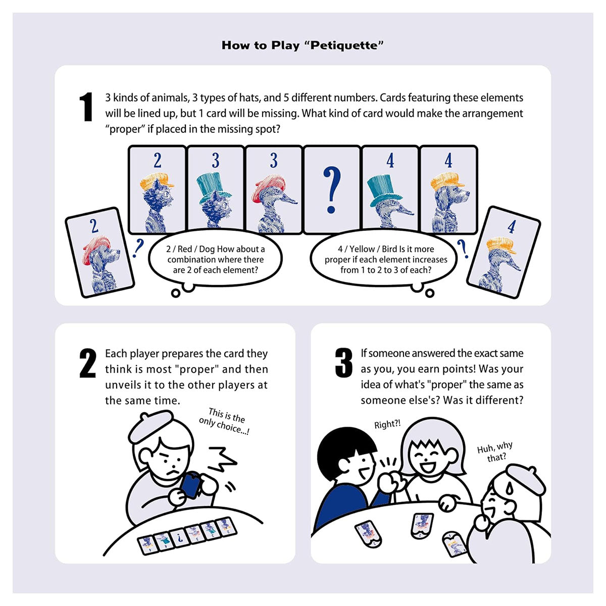 Petiquette Card Game