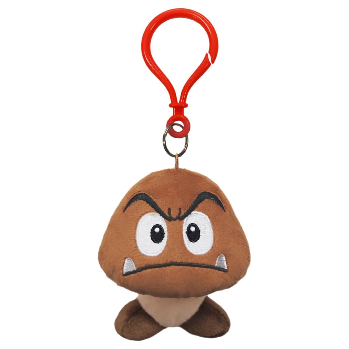 Goomba Soft Toy Key Ring Super Mario