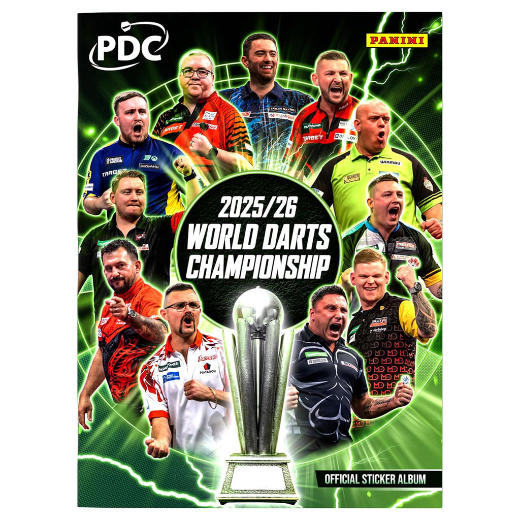 PDC 2026 sticker packs and starter album