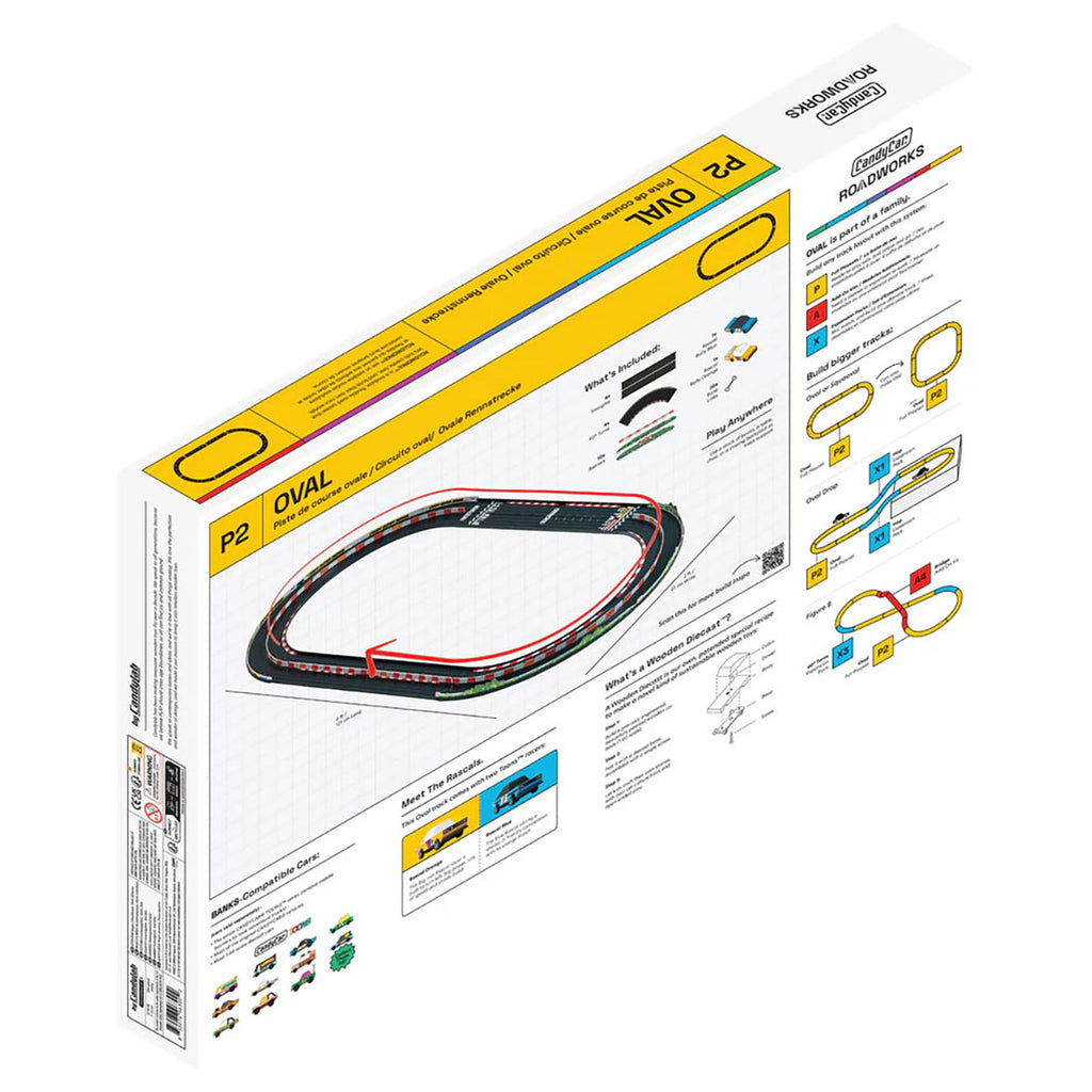 CandyCar Oval Speedway Playset