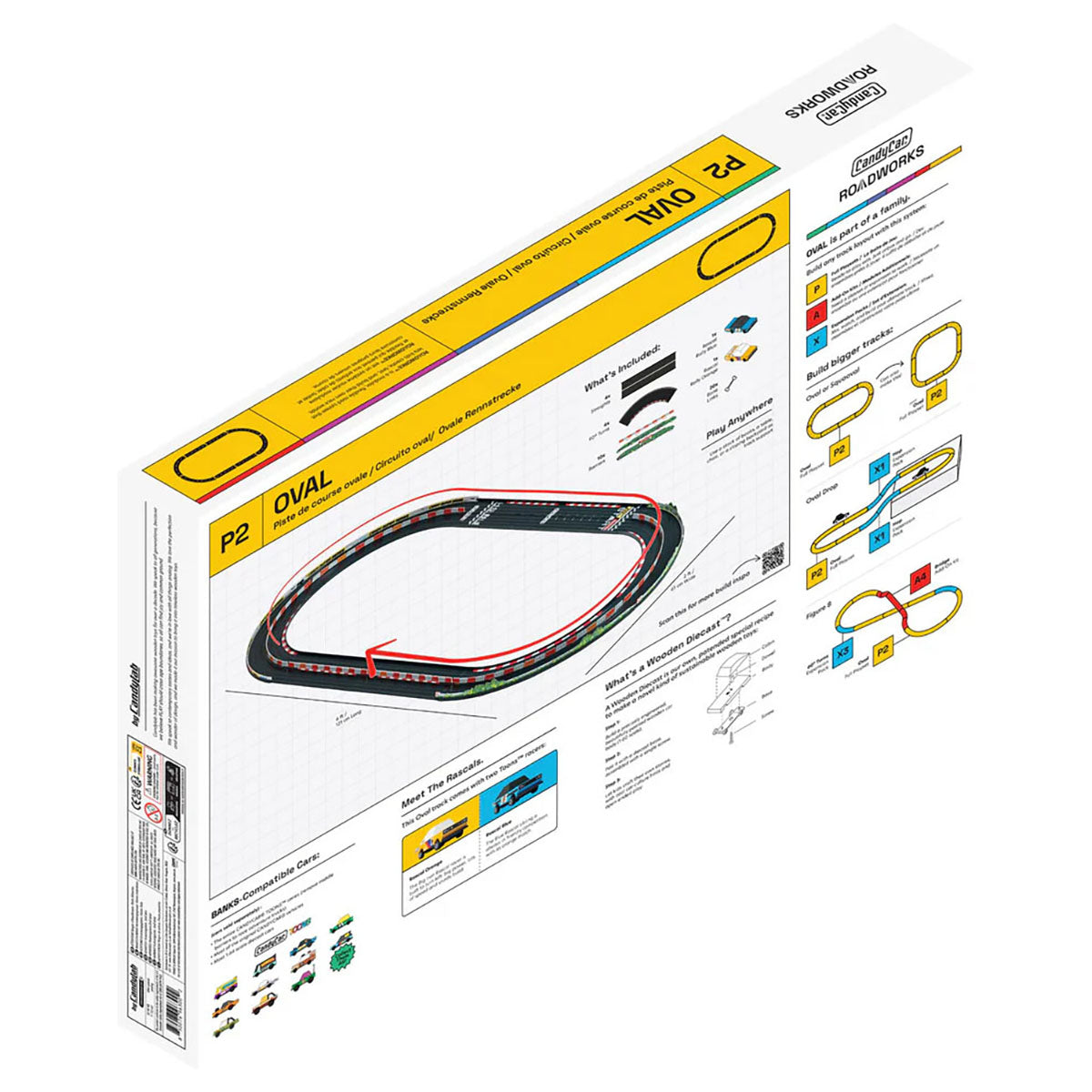 CandyCar Oval Speedway Playset