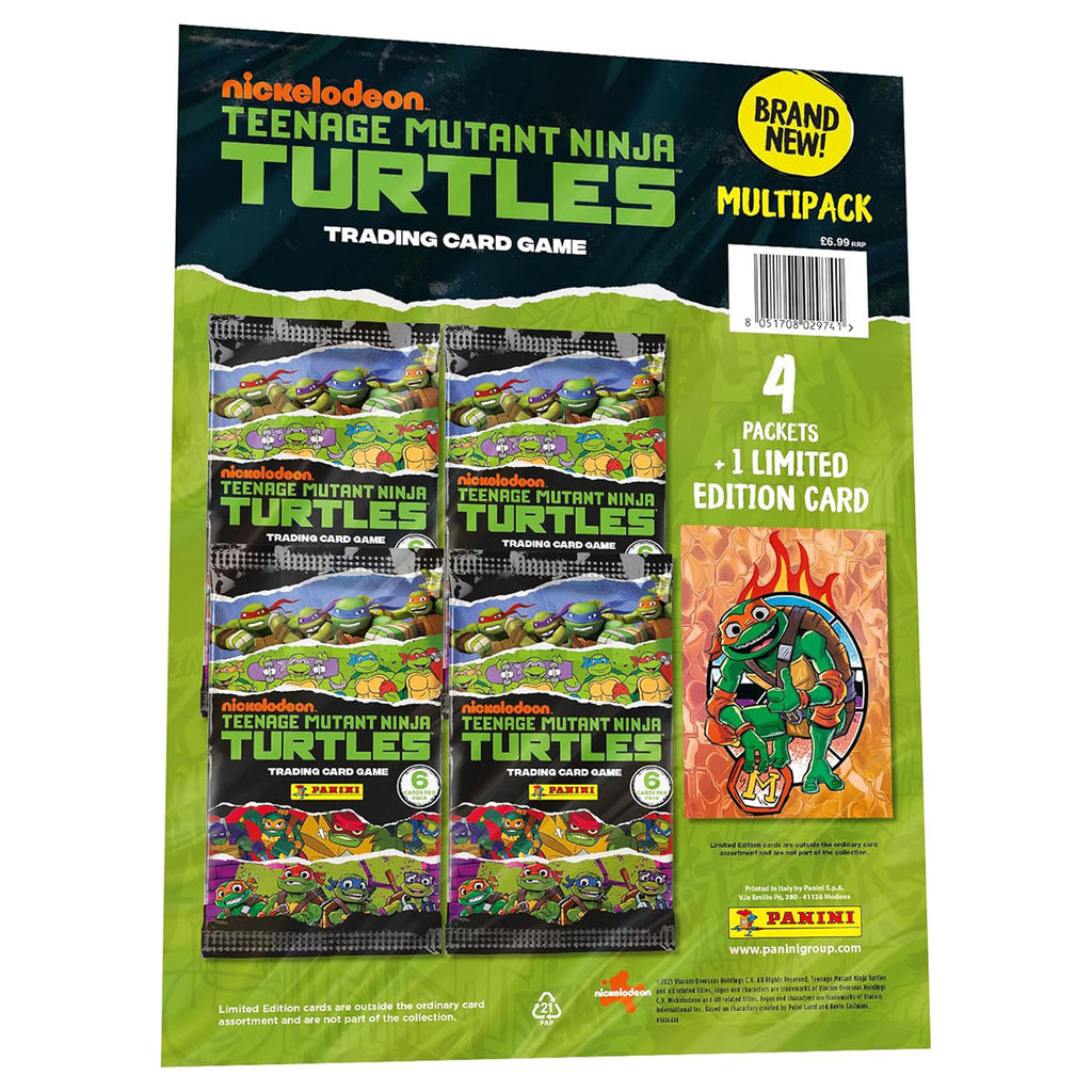 Panini TMNT 3 trading card multipack front