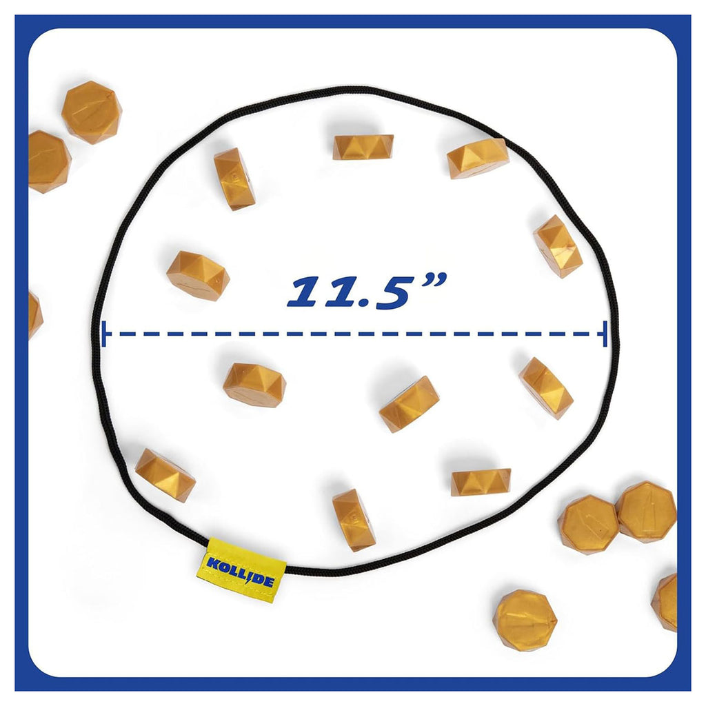 Kollide game components close-up and scale