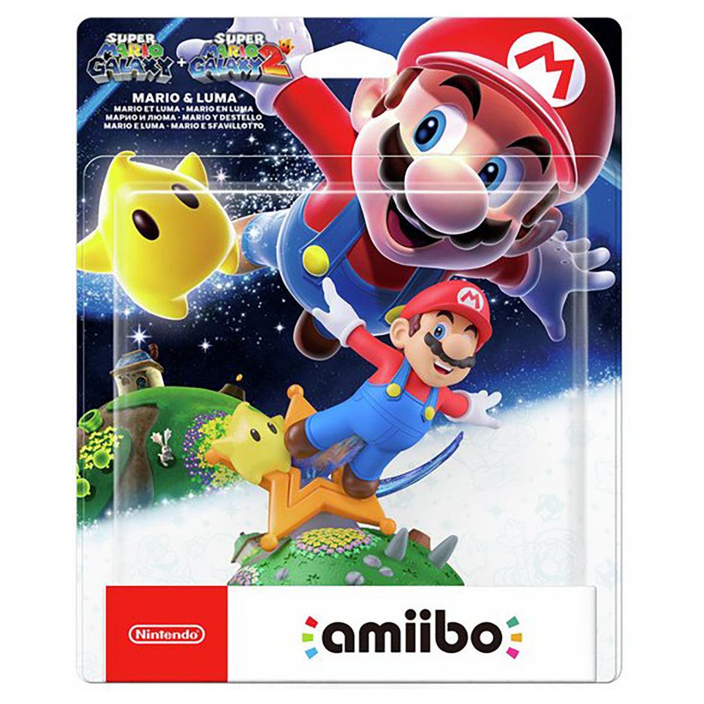 Mario and Luma amiibo Figure